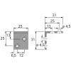 Universalwinkel 31mm / 31mm