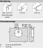 Topfscharnier BLUM CLIP top W45 aufschlagend