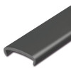 Softkante (Einfasskante) Schwarz für 19mm Platten