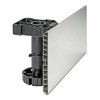 Sockelblenden Kunststoff Farbe Aluminium gebürstet, Höhe 150mm Länge 400cm
