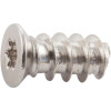 Systemschraube Senkkopf 6,3 x 13 mm,TX 20, Stahl vernickelt