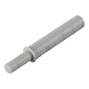 Push-To-Open Pin zum Einbohren, lichtgrau, Kurzhub
