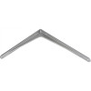Konsole Schwerlast, Höhe 240 mm, Tiefe 190 mm, Aluminium natur