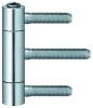 Einbohrbänder BAKA C 1-20 WF Edelstahl, ø 20 mm, Höhe 86 mm