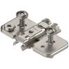 BLUM CLIP Exzenter Kreuzmontageplatte, Stahl, EXPANDO, Distanz 0 mm