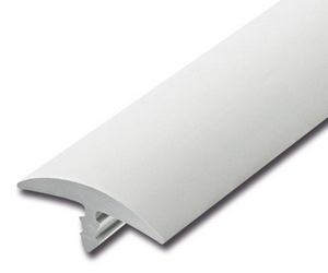 Stegkante PVC  25m  Reinweiß  30mm breit