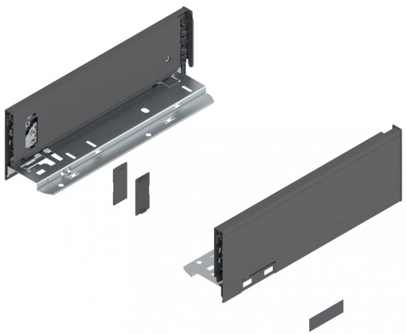 BLUM LEGRABOX pure Zargen-Set M , 770M5502S, NL 550mm