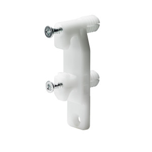 Frontbefestigung mit Spreizzapfen