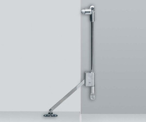 Klappenbremse Klassik D / 405 mit Magnet Zuhaltung (Links)