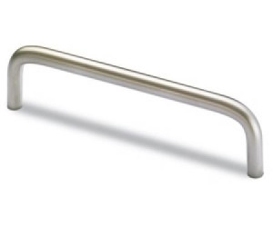 Möbelgriff -Avenio- Bohrabstand 96mm Nickel matt