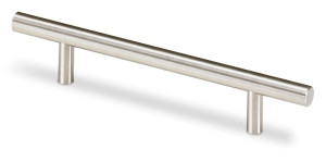 Möbelgriff -Salvia- Bohrabstand 96mm Edelstahl gebürstet