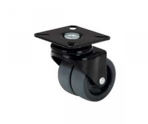 Doppel- Apparate Lenkrolle schwarz