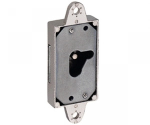Kastenschloss, einfache Schließung, Dornmaß 15mm, RECHTS