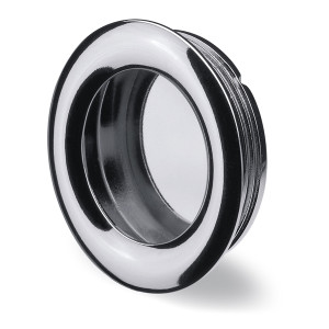 Möbelgriff -Borgoa- Zink, Chrom glanz