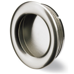 Möbelgriff -Borgoa- Zink, Edelstahl Optik