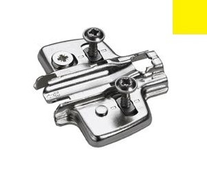 Anschraub-Kreuzmontageplatte TOP 3mm sensys