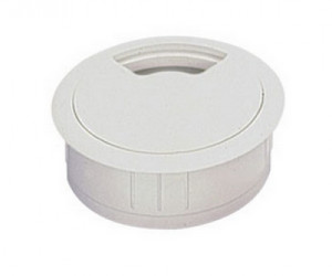 Kabeldurchlass 60mm weiß