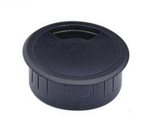 Kabeldurchlass 80mm schwarz