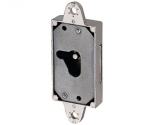 Kastenschloss, einfache Schließung, Dornmaß 15mm, LINKS