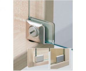 Glastürscharnier ET 150 (Garnitur)