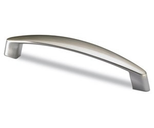 Möbelgriff -Dinia- Bohrabstand 96mm Edelstahl Optik