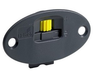 Laufteil unten zum Anschrauben für einliegende Türen