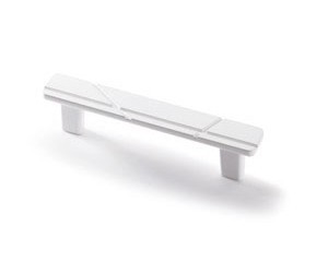 Möbelgriff -Celista- Bohrabstend 128mm Weiß