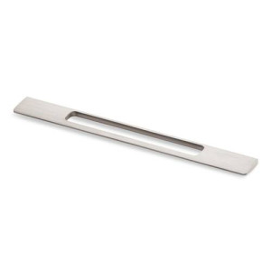 Möbelgriff -Nubia- Bohrabstand 192/352mm Aluminium Edelstahl Optik