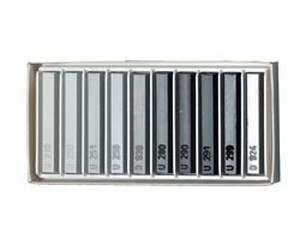 Weichwachs Set B Hellgrau bis Schwarz und Silber 10 Stangen