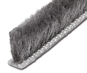 Bürstendichtung 4,8mm x 8mm Grau