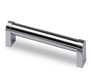 Möbelgriff -Como- 192mm Edelstahl gebürstet