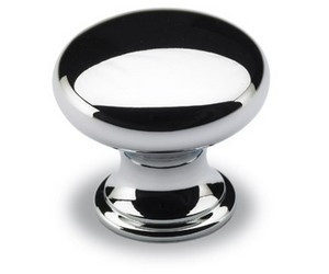 Möbelgriff -Cirpi- Messing Chrom glanz