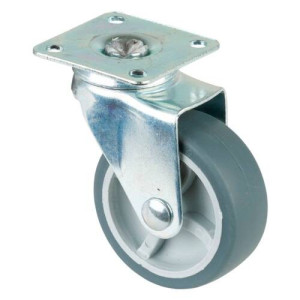 Möbel-Lenkrolle für harte Böden Rad 50mm