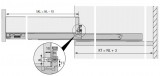 Actro 5D Vollauszug für Bodenmontage NL450mm bis 40kg