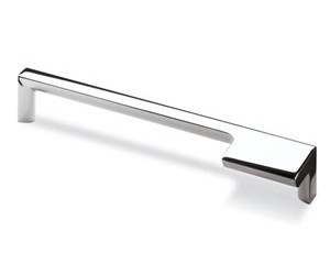 Möbelgriff -Zenga- Bohrabstand 192mm verchromt glanz