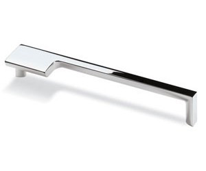 Möbelgriff -Zenga- Bohrabstand 192mm verchromt glanz