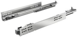 Set Quadro 4D V6 Vollauszug mit Silent System 550mm