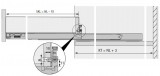 Actro 5D Vollauszug für Bodenmontage NL500mm bis 40kg