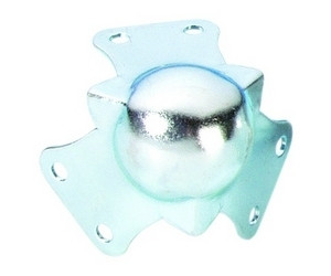 Kugelecken, dreischenklig Stahl verzinkt, 29/39/39 mm