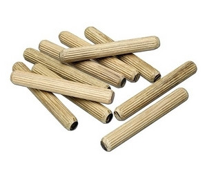 Riffel-Holzdübel Akazie 12 x 80mm 1kg