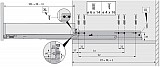 Actro 5D Vollauszug mit Silent System 600mm L bis 40kg