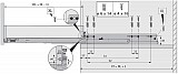 Actro 5D Vollauszug mit Silent System 650mm XL bis 70kg