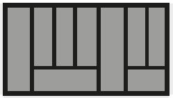 Besteckeinsatz OrgaTray 440 Breite: 801 bis 900mm Tiefe: 370 bis 440mm