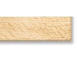 Buche ungedämpft geschliffen Furnierkante 24x2mm 50m