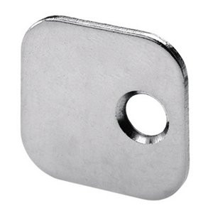 Gegenplatte für Push to open zum Ankleben und Anschrauben