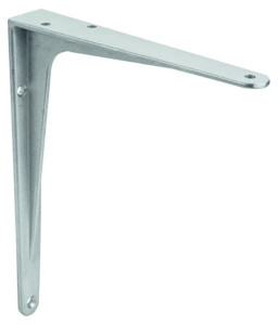 Winkelkonsole aus Aluminium, sandgestrahlt 250/300mm