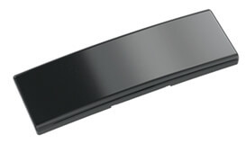 Scharnierarm Abdeckkappe für sensys Scharniere ohne Logo in obsidianschwarz