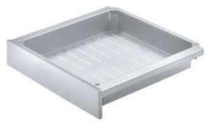 SmarTray Schreibmaterial-Schale 60 mm, Kunststoff, alufinish