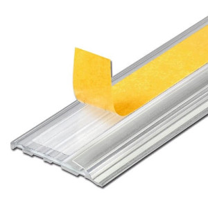 Dichtprofil gerollt, 16 mm, Transparent, 5000 mm