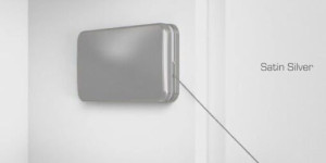 MINIWINCH Abdeckung PVC aluminiumfinish